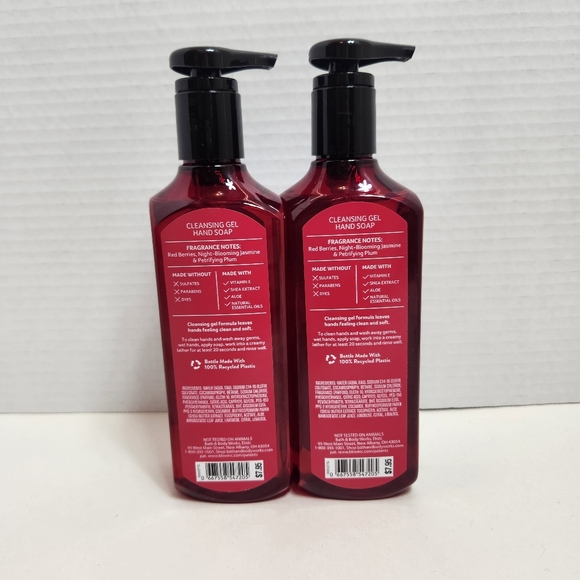 🆕VAMPIRE BLOOD Cleansing Gel Hand Soap (2) NEW BBW Bath & Body Works - Picture 2 of 3